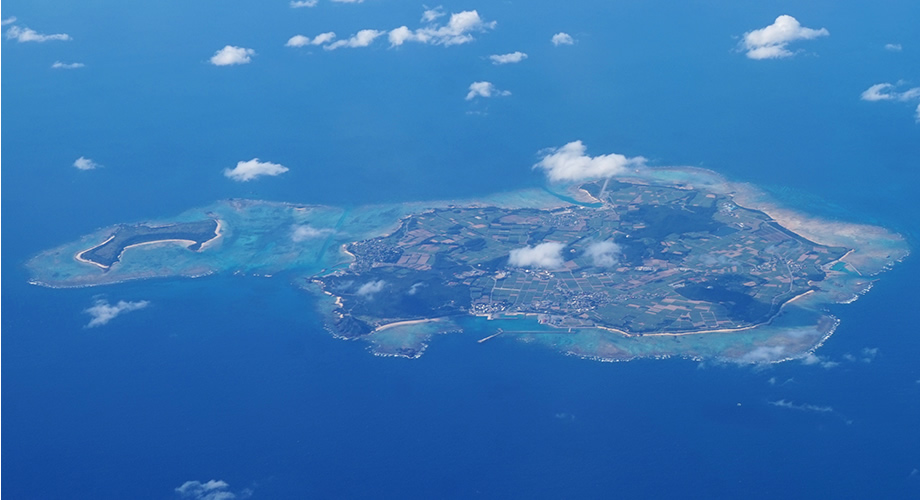 伊是名島の景観